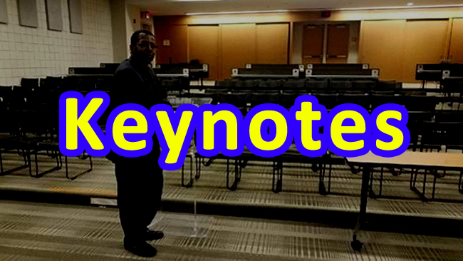 Homepage – Keynotes